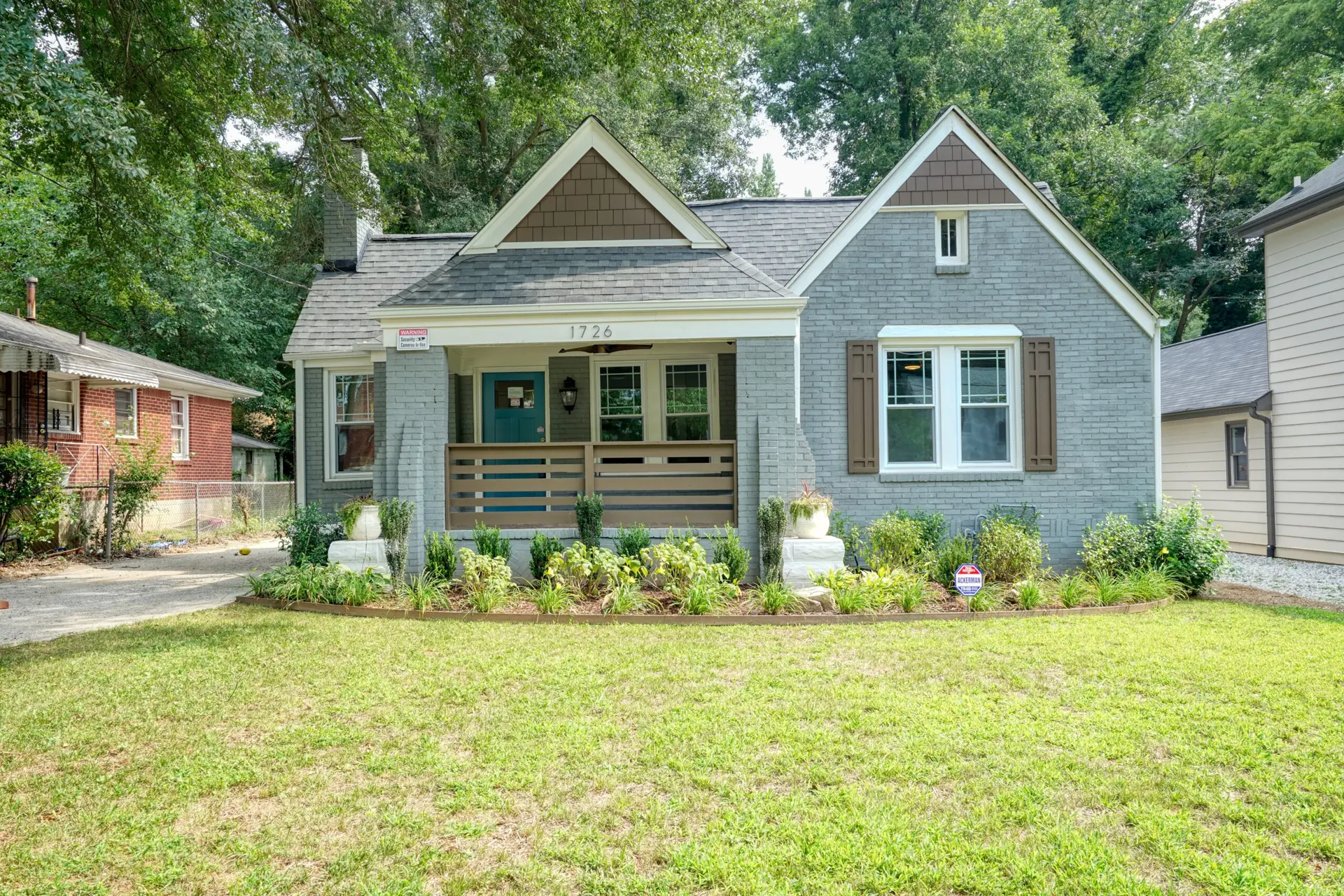 Custom home exterior Atlanta GA — completed residential project by 345 CARES Construction